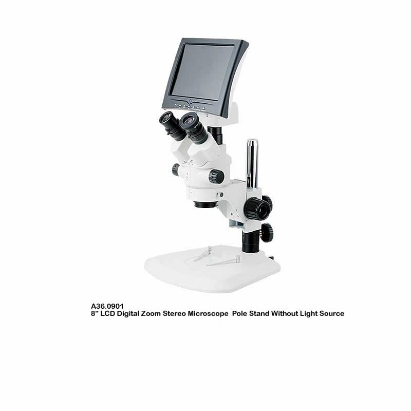 8′ LCD Stereo Microscope,0.7x-4.5x