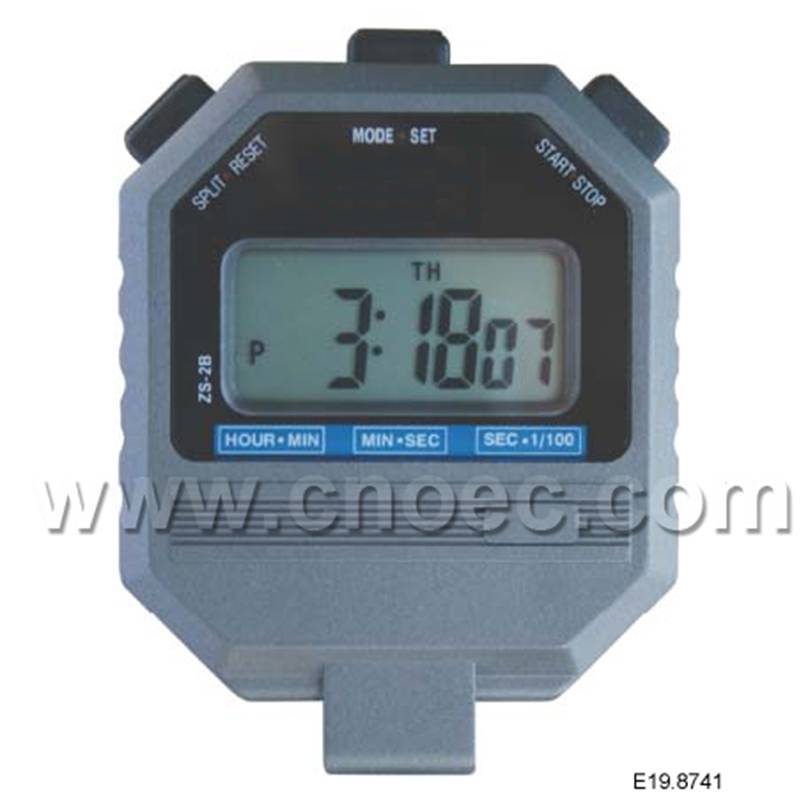 Electrical Stopwatch,1 Line Display, 2 Memory