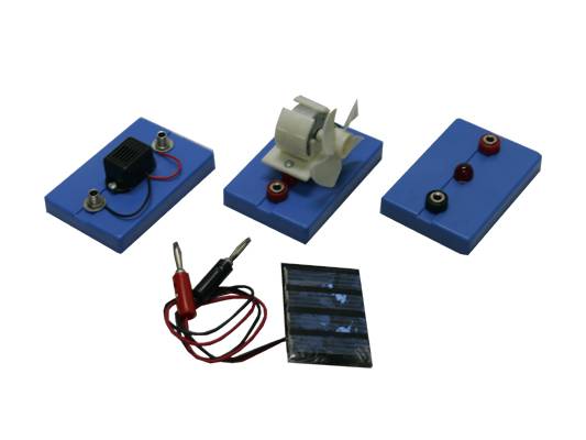 Electric Experiment Kit with Solar Cell (Small)