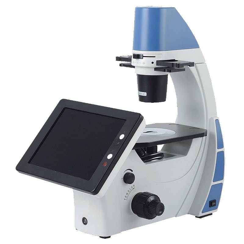 LCD Inverted Phase Contrast Microscope