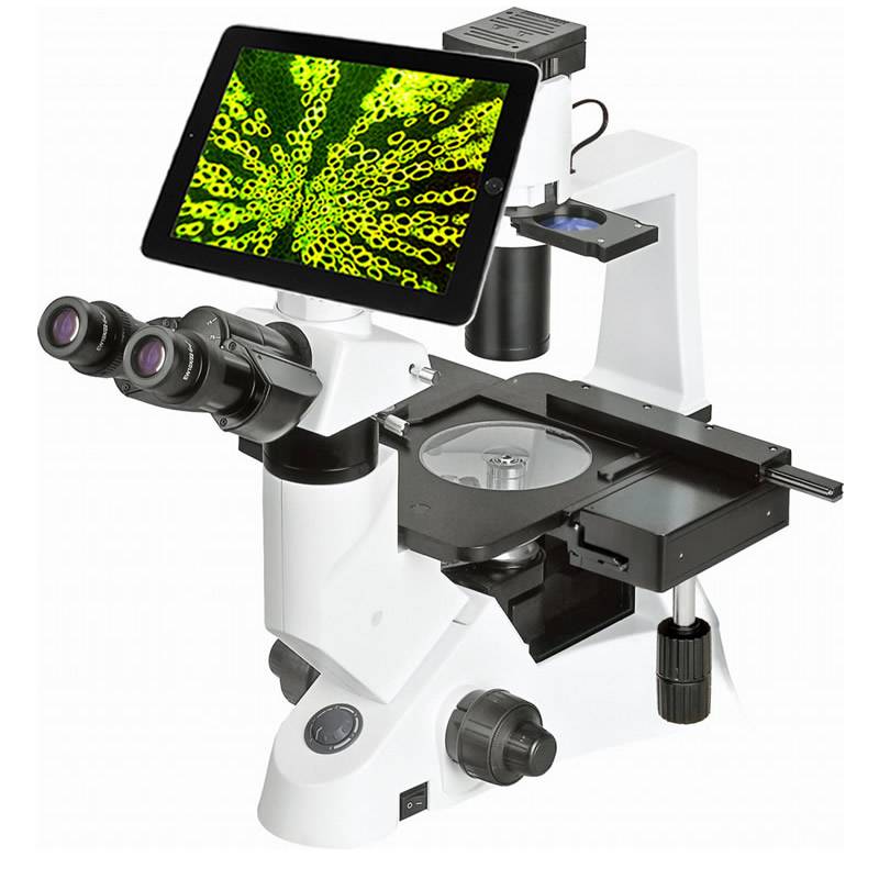 Digital LCD Inverted Biological Microscope, 9.7
