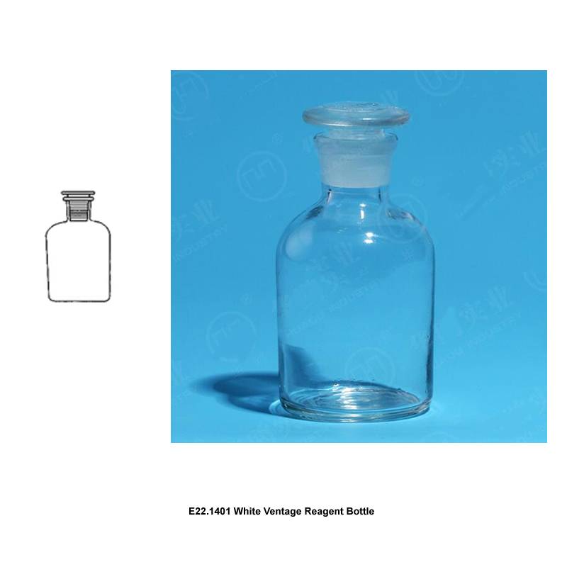 White Ventage Reagent Bottle