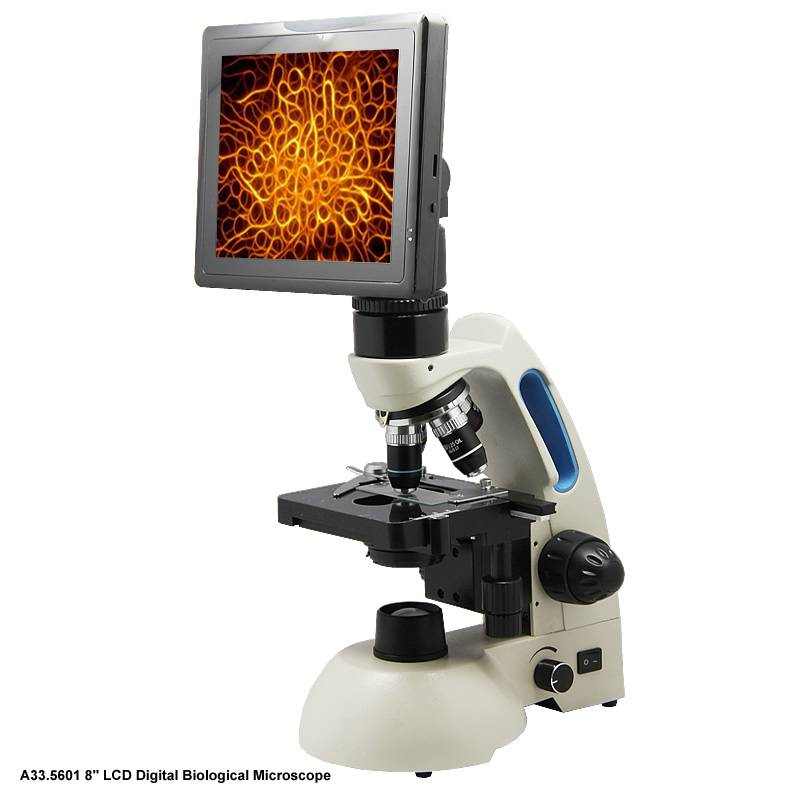 8 LCD Digital Biological Microscope