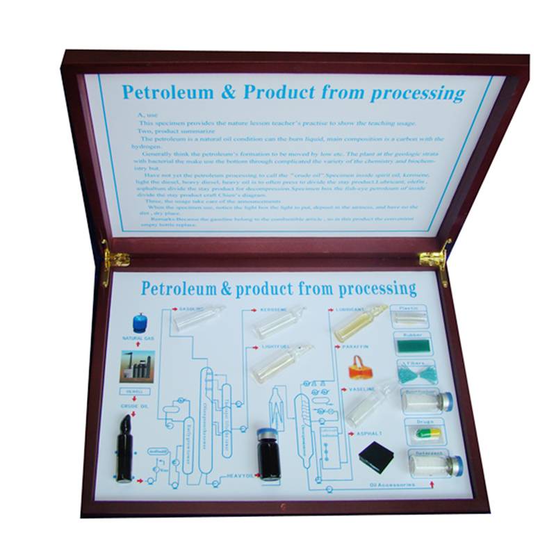 Sample Set of Petroleum & Product from Processing