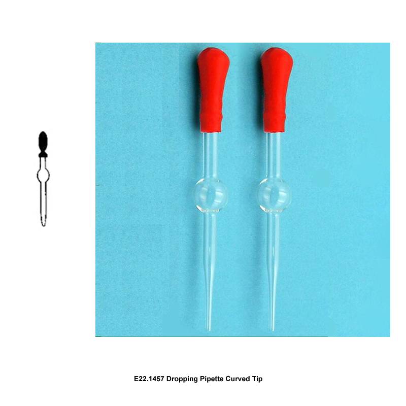 Dropping Pipette Curved Tip