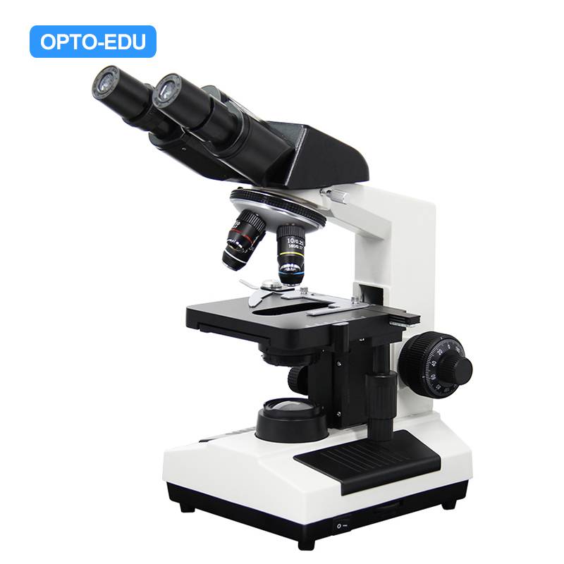 A11.1007-27 Laboratory Biological Microscope XSZ107BN, Black Seidentopf Binocular Head