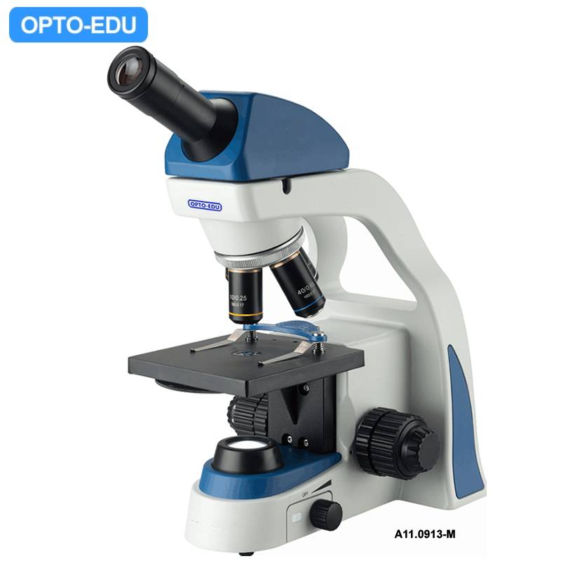A11.0913-M Student Biological Microscope, Monocular, Achromatic