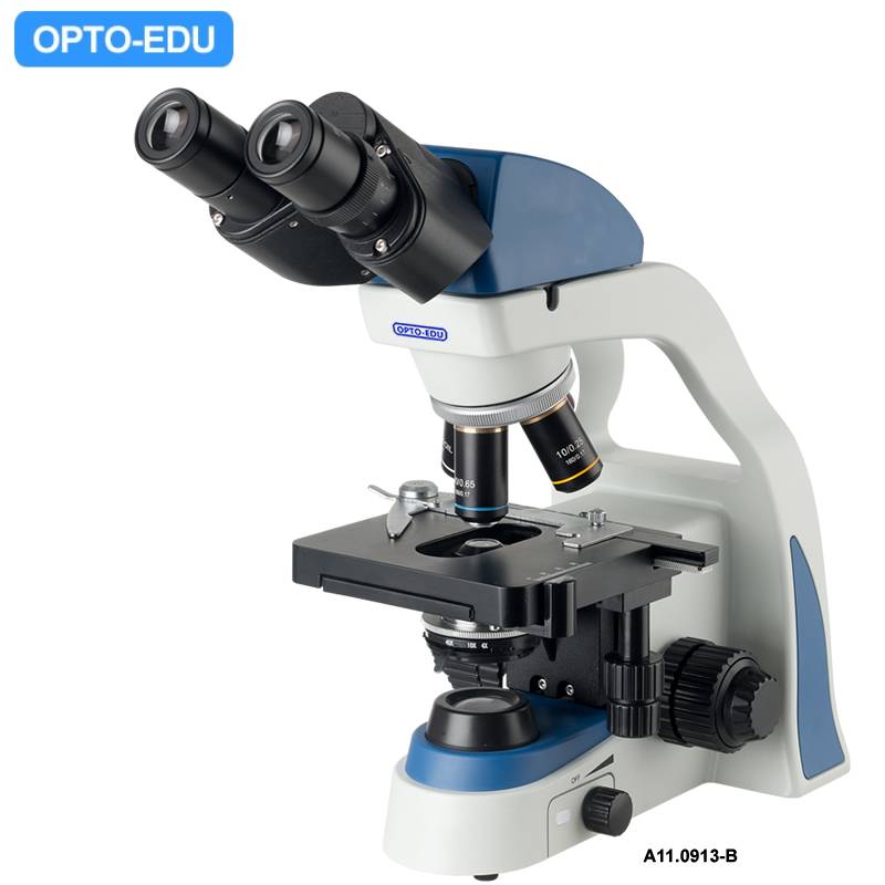 A11.0913-PB Student Biological Microscope, Binocular, Plan