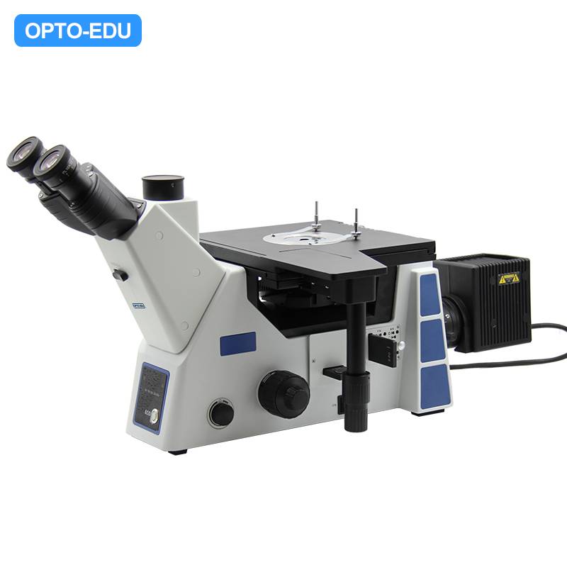 A13.0912-A Inverted Metallurgical Microscope, BF/DF, DIC, PL, ECO