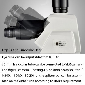 A13.1093-R Metallurgical Microscope, Semi-Auto, Reflect, Auto Nosepiece
