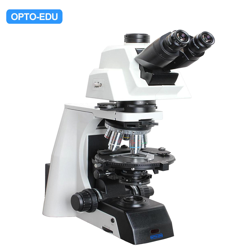 A15.1091-T Polarizing Microscope, Manual, Transmit, Semi-APO