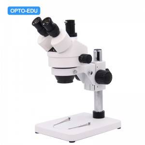 A23.1502-T1 Zoom Stereo Microscope, 0.7-4.5x, Trinocular
