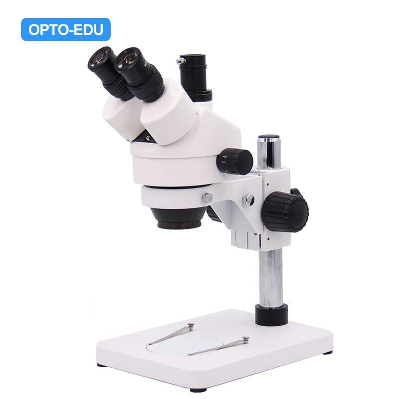A23.1502-T1 Zoom Stereo Microscope, 0.7-4.5x, Trinocular