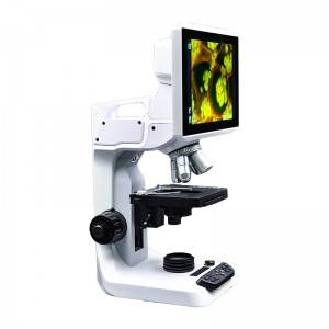 A33.3733-16M 10.1″ LCD Digital Fluorescent Microscope, Ethernet Version
