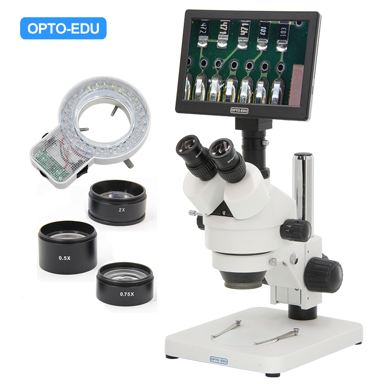 A36.1502 9 LCD Digital Stereo Microscope, 5.0M Featured Image
