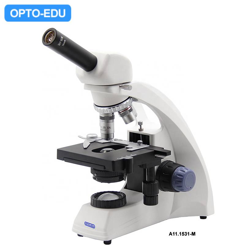 A11.1531-M Student Biological Microscope, Monocular Head