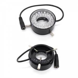 A56.3902-C LED Ring Light, 40 LEDs, Install Dia.46.6mm, For Mono Zoom Microscope