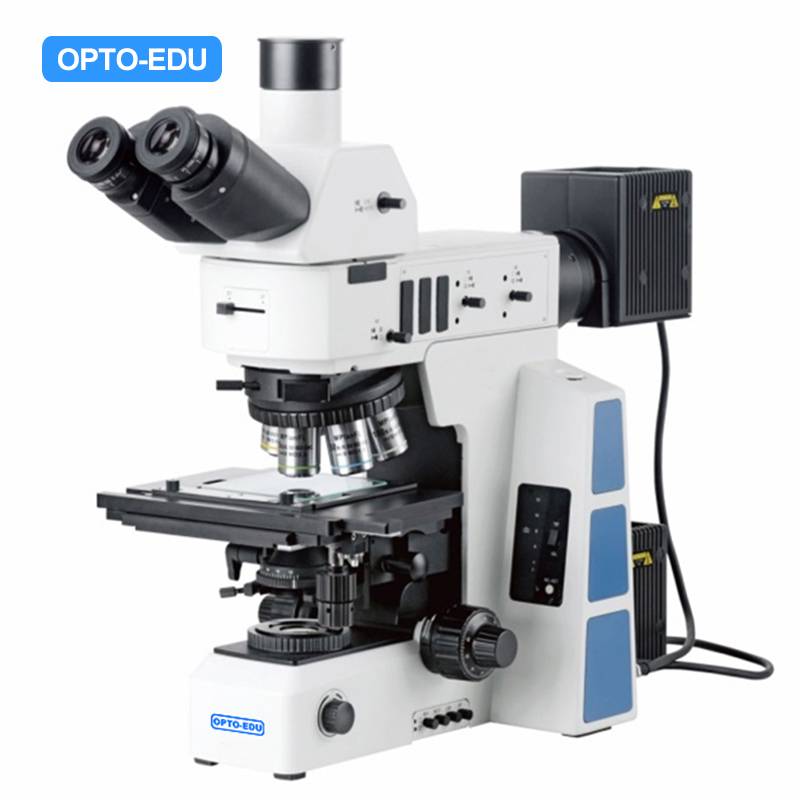 A13.0910-R Metallurgical Microscope, BF/DF, DIC, Semi-APO, PL, Reflect Light