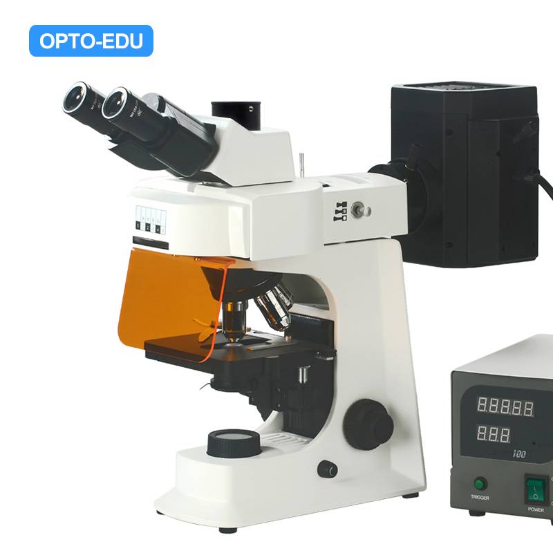A16.2601-T4 Fluorescent Microscope, Trinocular, B,G,U,UV