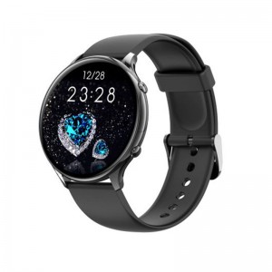 1.28 pulzier tond bluetooth 5.0 smart watch waterproof smartwatch b'ċippa realtek