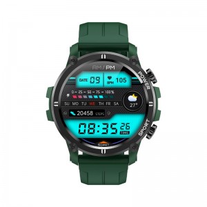 Volledig scherm fitness waterdicht sport smart smartwatch bedrijf met gloryfit APP