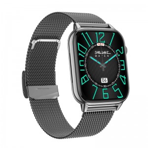 Nerjaveèi gwo ekran 1.9 pous bluetooth rele smartwatch smartwatch