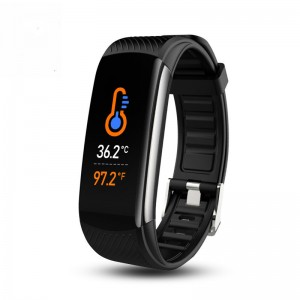 China Wholesale Smart Wear Watch Suppliers - Body Temperature Monitoring Wristband Blood Pressure Smart Bracelet – Orebo