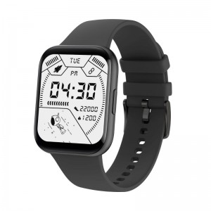 Rastreador esportivo de exibição completa durável Smartwatch de monitoramento de frequência cardíaca de 24 horas
