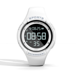 Vibrating alarm clock pedometer sport digital watch