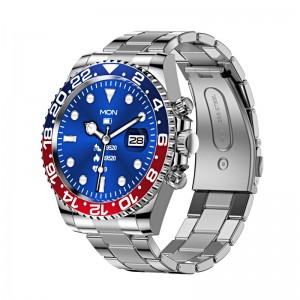 ສະແຕນເລດສູງລະດັບ IP68 ຜູ້ຊາຍກັນນ້ໍາ smart watch