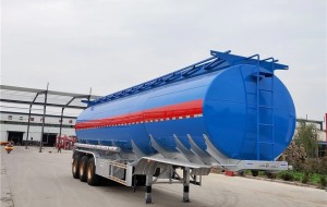 50,000 L  Carbon steel Fuel Tanker Semitrailer for diesel and gasoline
