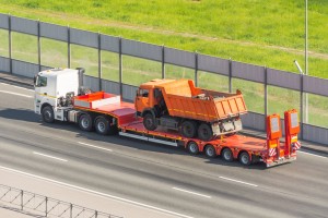 Low-bed semi trailer for 60 ~ 150 Tons