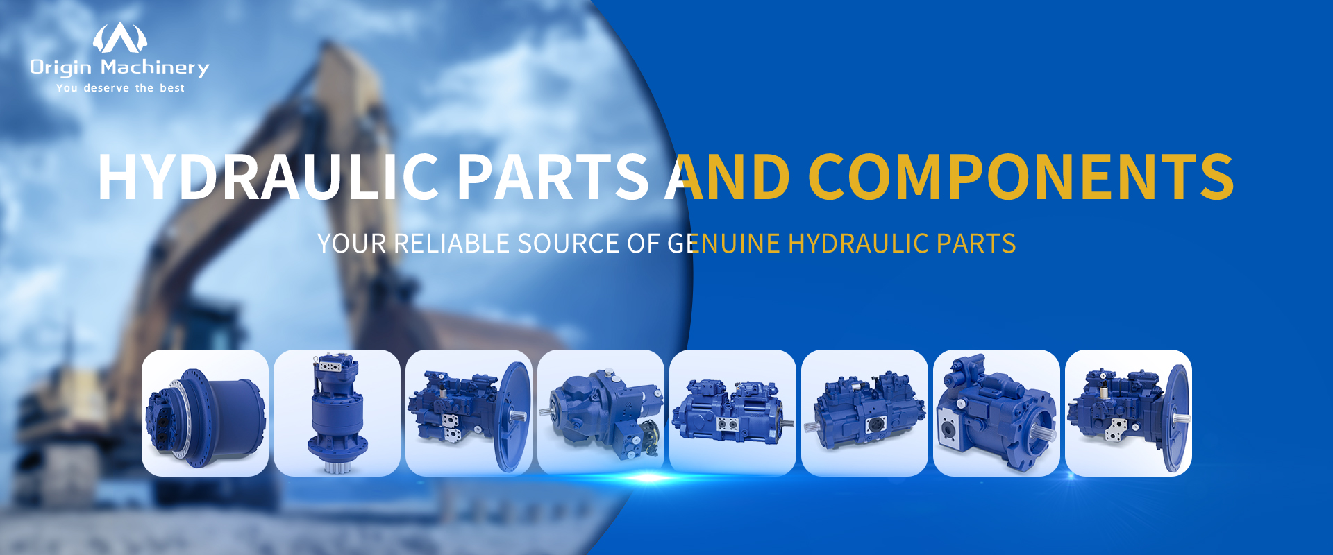 hydrauliska delar och komponenter