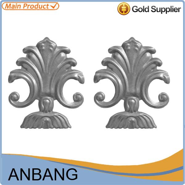best selling product for 2015 AB wrought iron gate ornament -2282