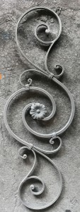 Wrought Iron Steel Scroll Balusters