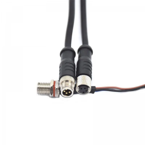 Conectori M12 IP67 izolați, impermeabili, circulari, cabluri electrice metalice, conectori PCB pentru automobile