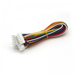Custom na 6 Pin JST GH 1.25mm Connector Industrial Electrical LED Light Bar Wire Harness Cable Assembly