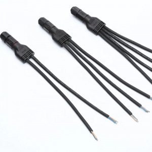M19 1 hanggang 4 Way IP67 Waterproof Splitter Y Type Extension Cable Wire Connectors