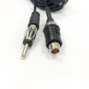 RG174 Male naar Male Antenne Dakantenne Adapter 5 Meter Kabel voor Auto