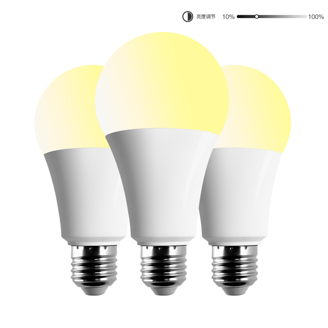 Dimmable LED BulbSmart WiFi LED bulb A70  11W 230V E27/B22 RGBW dimmable Smart works with Alexa and Google Assistant