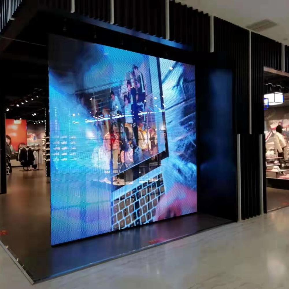 OTOPYYK TOPCP16-33D full color transparent Flexible outdoor LED Display