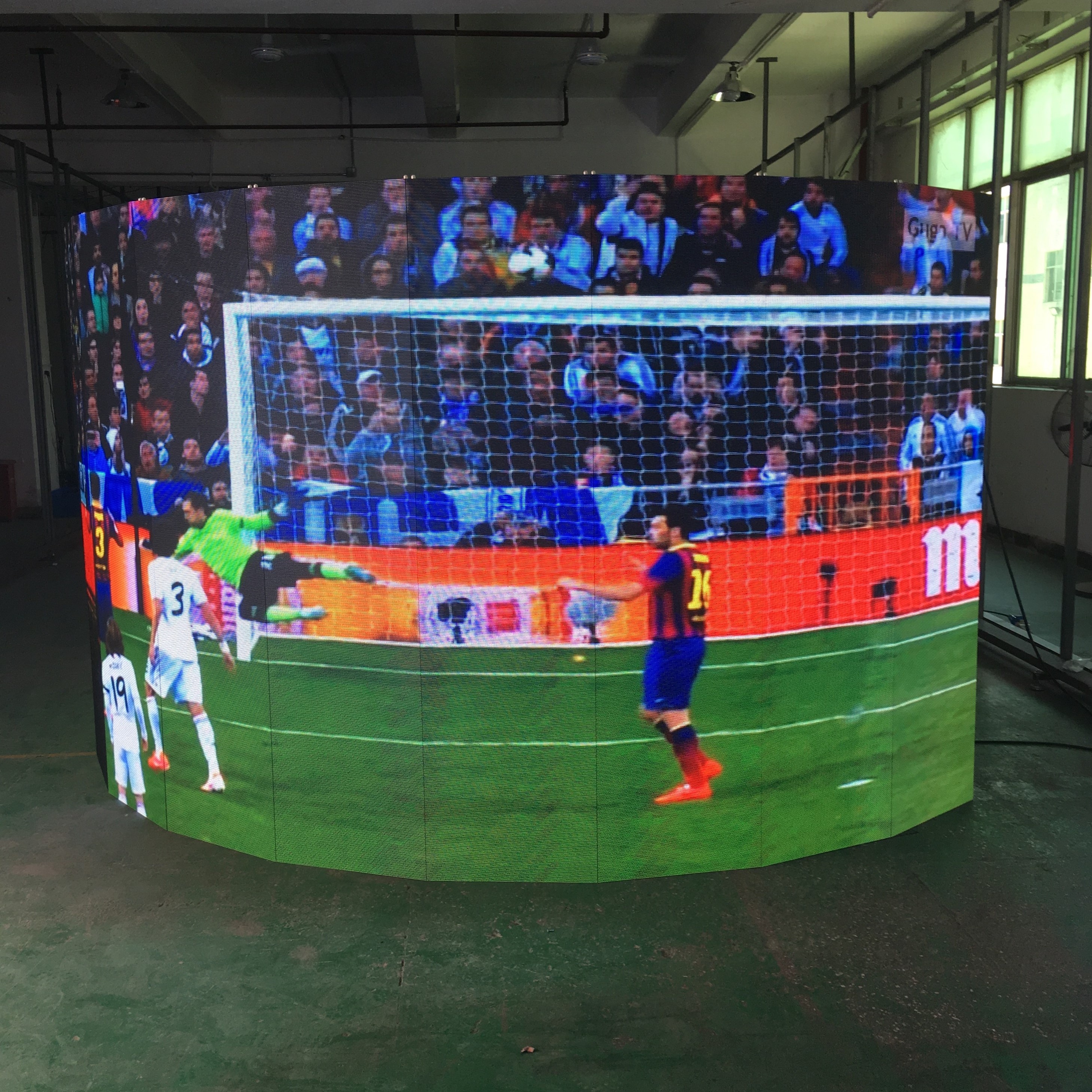 led advertising screen for outdoor p3.91 flexible led screen display indoor led screen