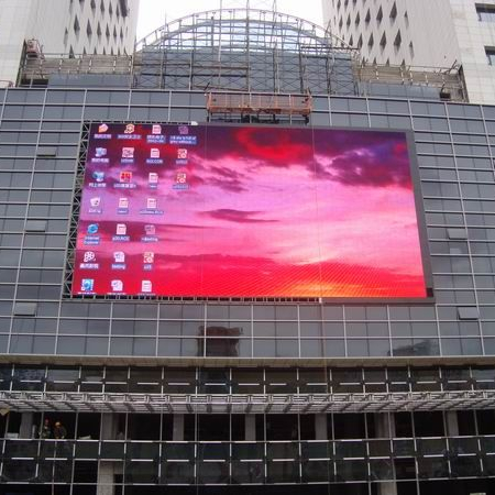 Outdoor Advertising Led Display P6 Fixed Installation Screen Video Wall