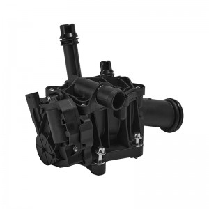 Electric thermostat, engine coolant thermostat assembly para sa BMW engine B58, OEM: 11537642854