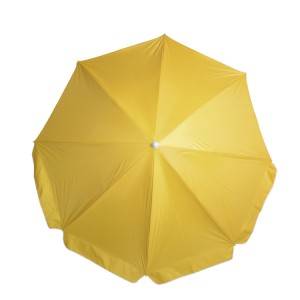 2.2m * 8ribs gruthannel oanpaste logo print sinne outdoor strân paraplu