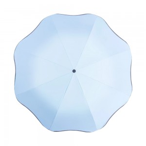 OVIDA 3 skladací automatický dáždnik nový dizajnový farebný poťahový dáždnik