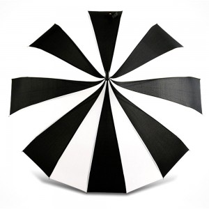 Ovida 22″*16K mão aberta 8 cores em forma de pagode guarda-chuva guarda-sol reto guarda-chuva pagode