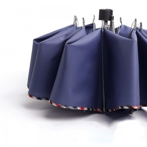 OVIDA 3 kokoontaittuva manuaalinen sateenvarjo uusi muotoilu tyyppisellä muotisateenvarjolla