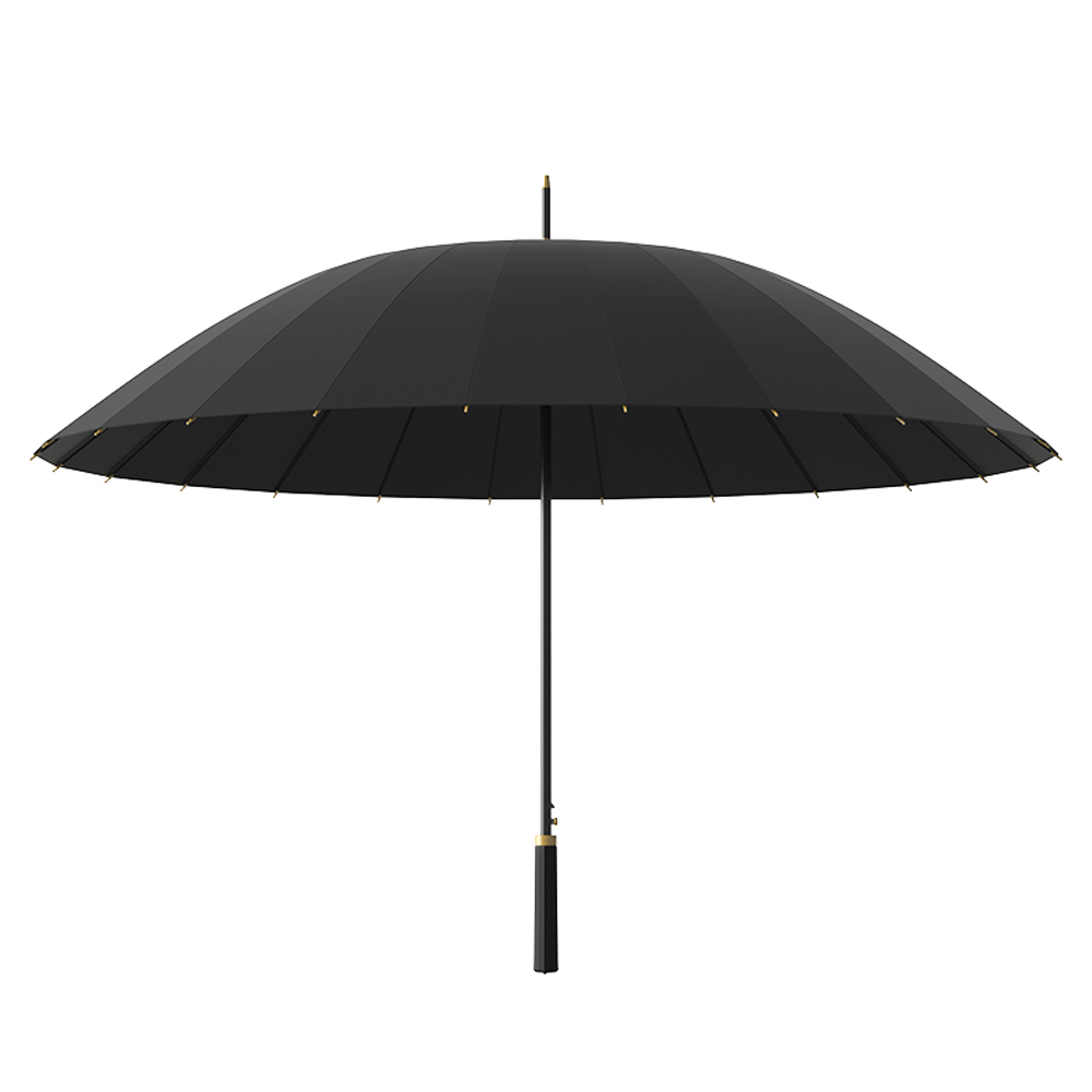 مظلة جولف كبيرة من Ovida 24K عظام ألياف زجاجية قوية مقاومة للماء بمقبض طويل مظلة رجال الأعمال