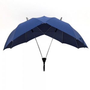 Ovida23 inç Promosyon Yeni Tasarım Moda Çift Şaft Çift Şemsiye Lover için